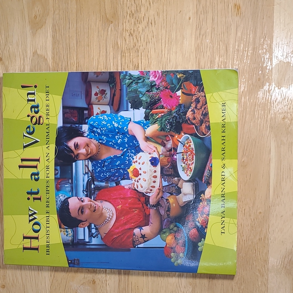 2/$15 How it All Vegan paperback book